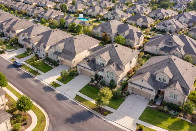 A home exterior in Schertz, Texas